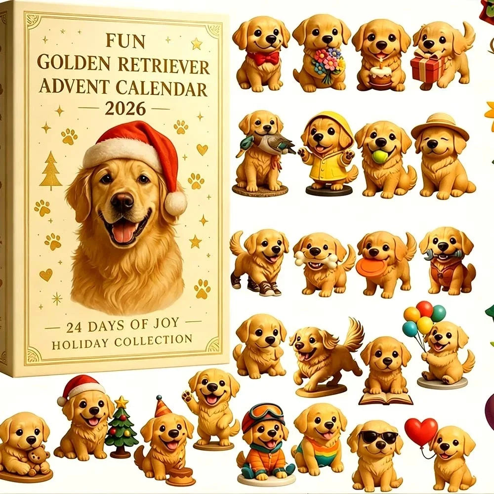 CALENDARIO DELL’AVVENTO - Golden Retriever