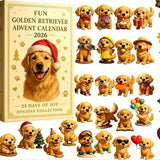 CALENDARIO DELL’AVVENTO - Golden Retriever