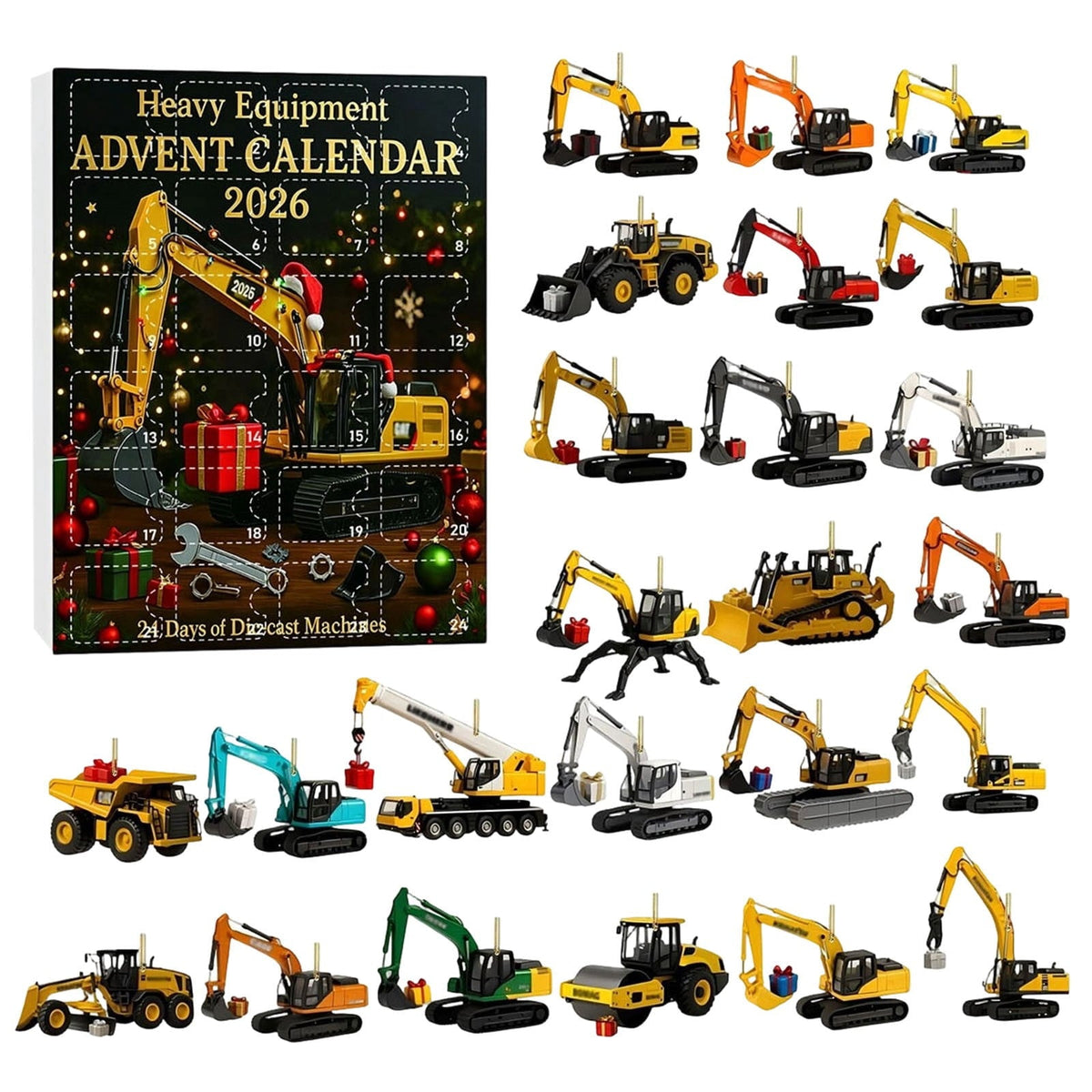 CALENDARIO DELL’AVVENTO - Mezzi da cantiere