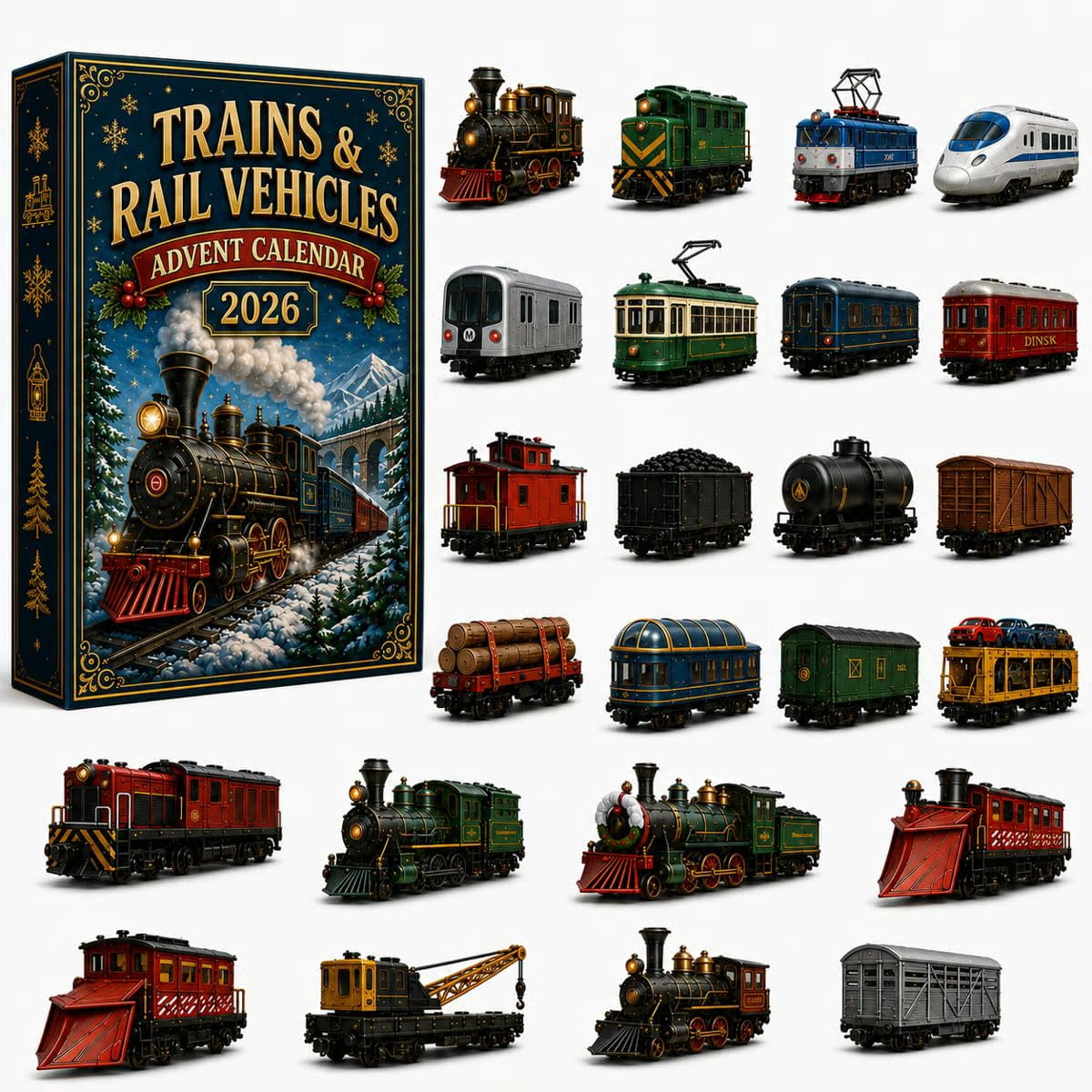 CALENDARIO DELL’AVVENTO – TRENI