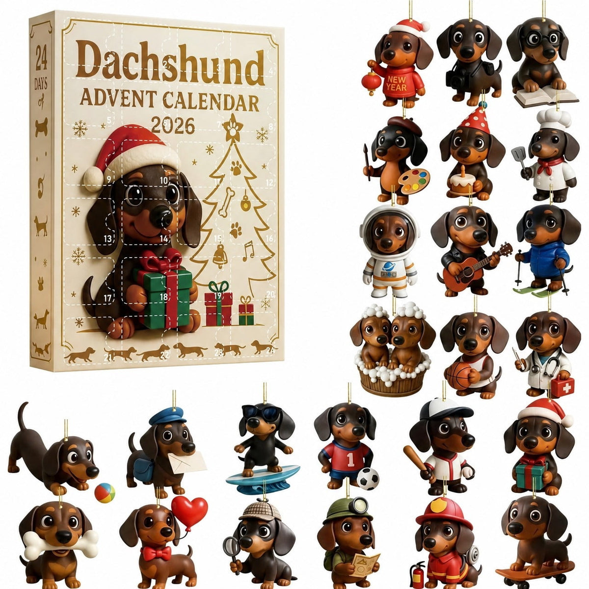 CALENDARIO DELL’AVVENTO - Bassotto
