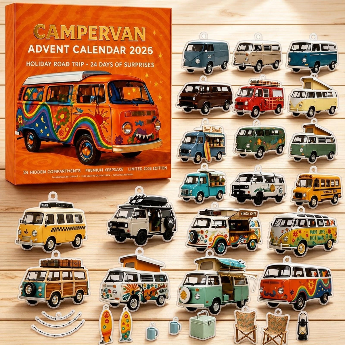 CALENDARIO DELL’AVVENTO – Van camperizzato