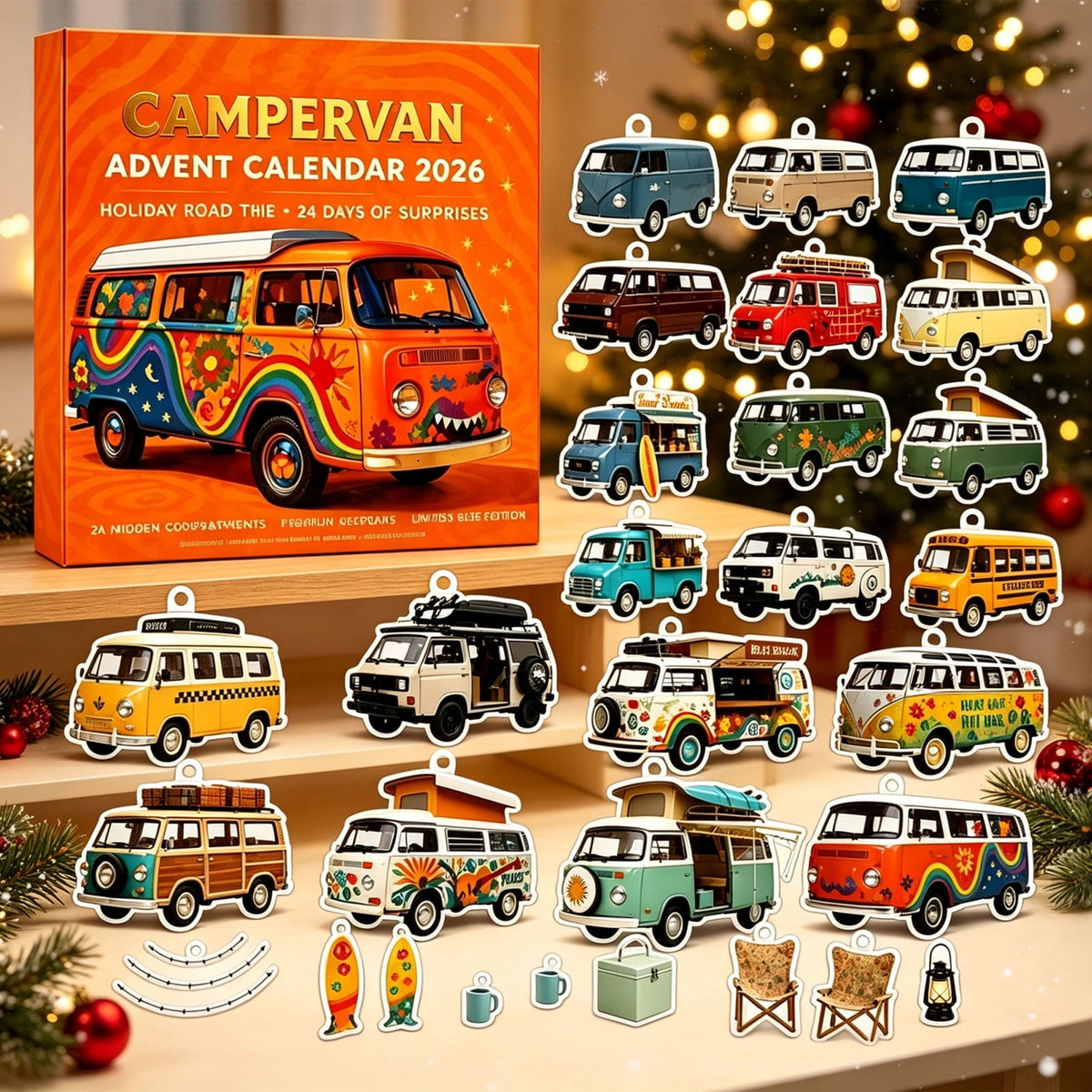 CALENDARIO DELL’AVVENTO – Van camperizzato