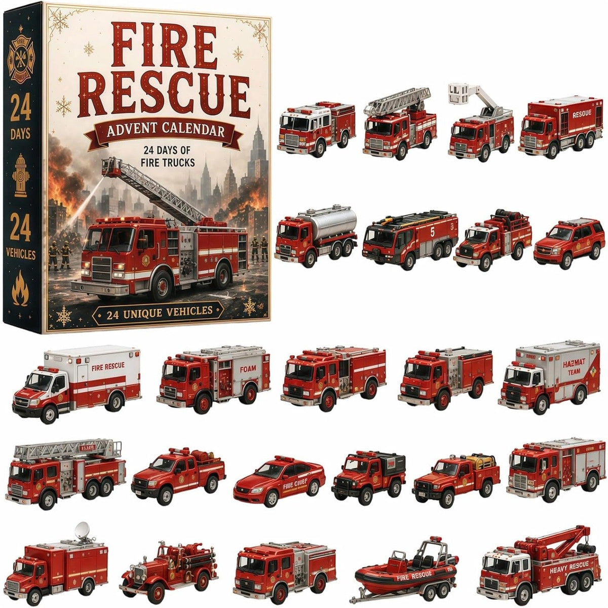 CALENDARIO DELL’AVVENTO – Vigili del fuoco e soccorso