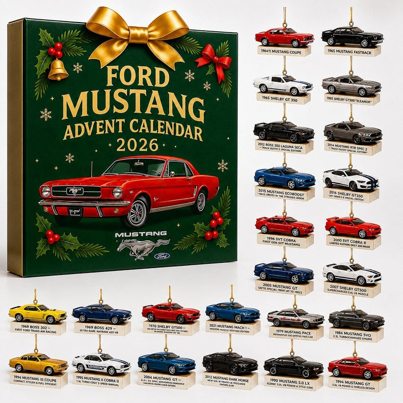 CALENDARIO DELL’AVVENTO - Mustang