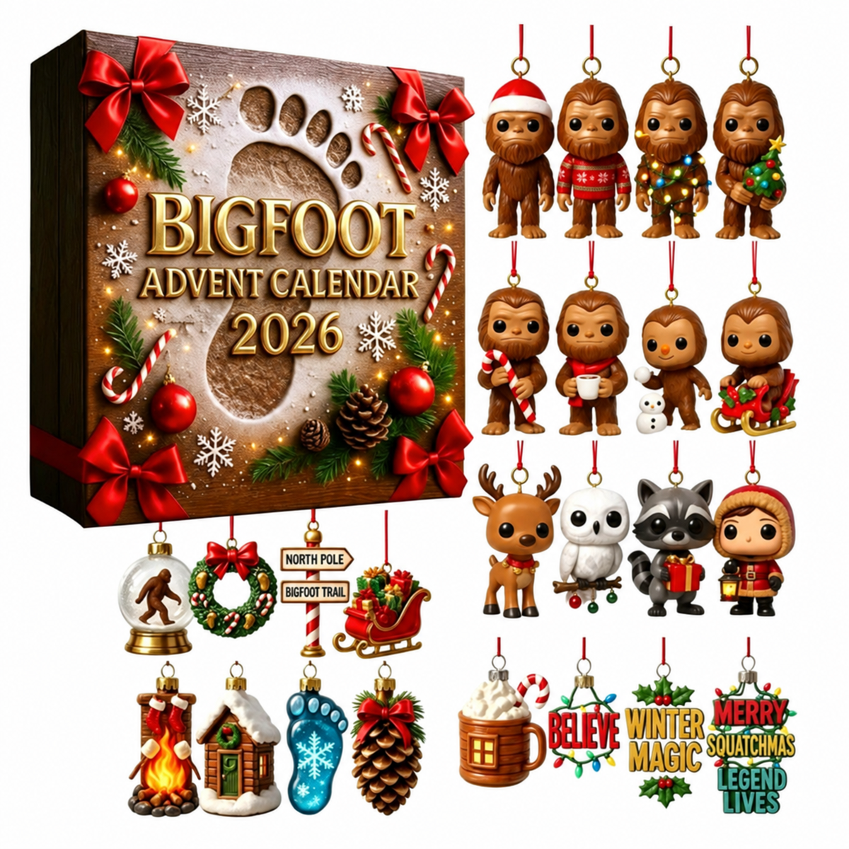 CALENDARIO DELL’AVVENTO – IL MISTERO DI BIGFOOT