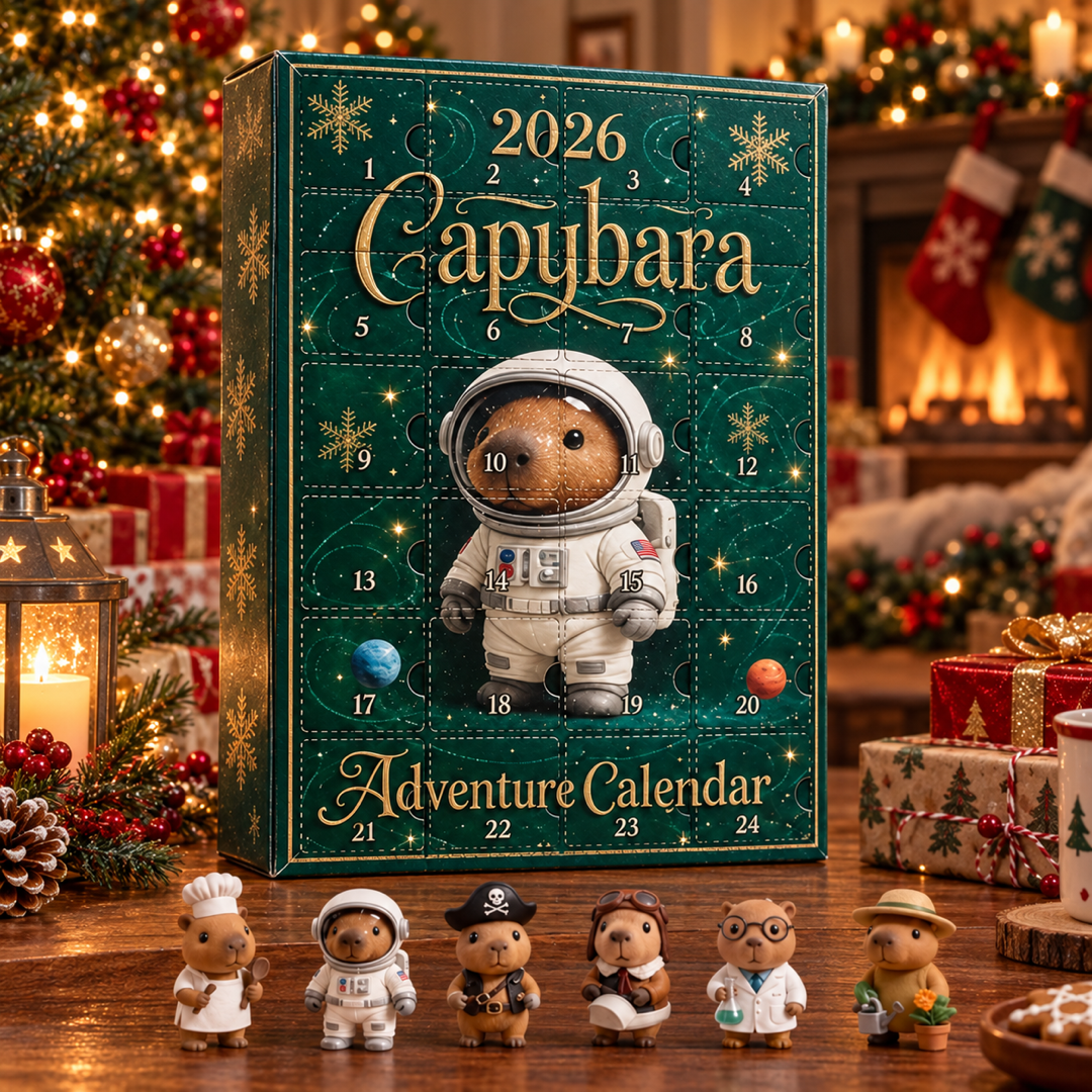 CALENDARIO DELL’AVVENTO – Capibara cosmico