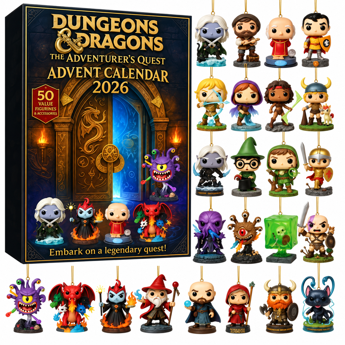 CALENDARIO DELL’AVVENTO - Dungeons & Dragons