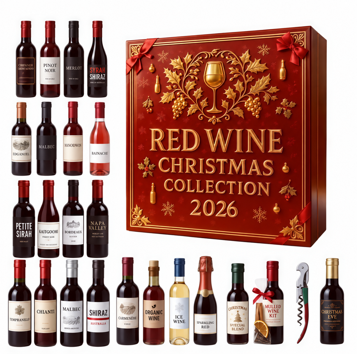 CALENDARIO DELL’AVVENTO - Vino rosso