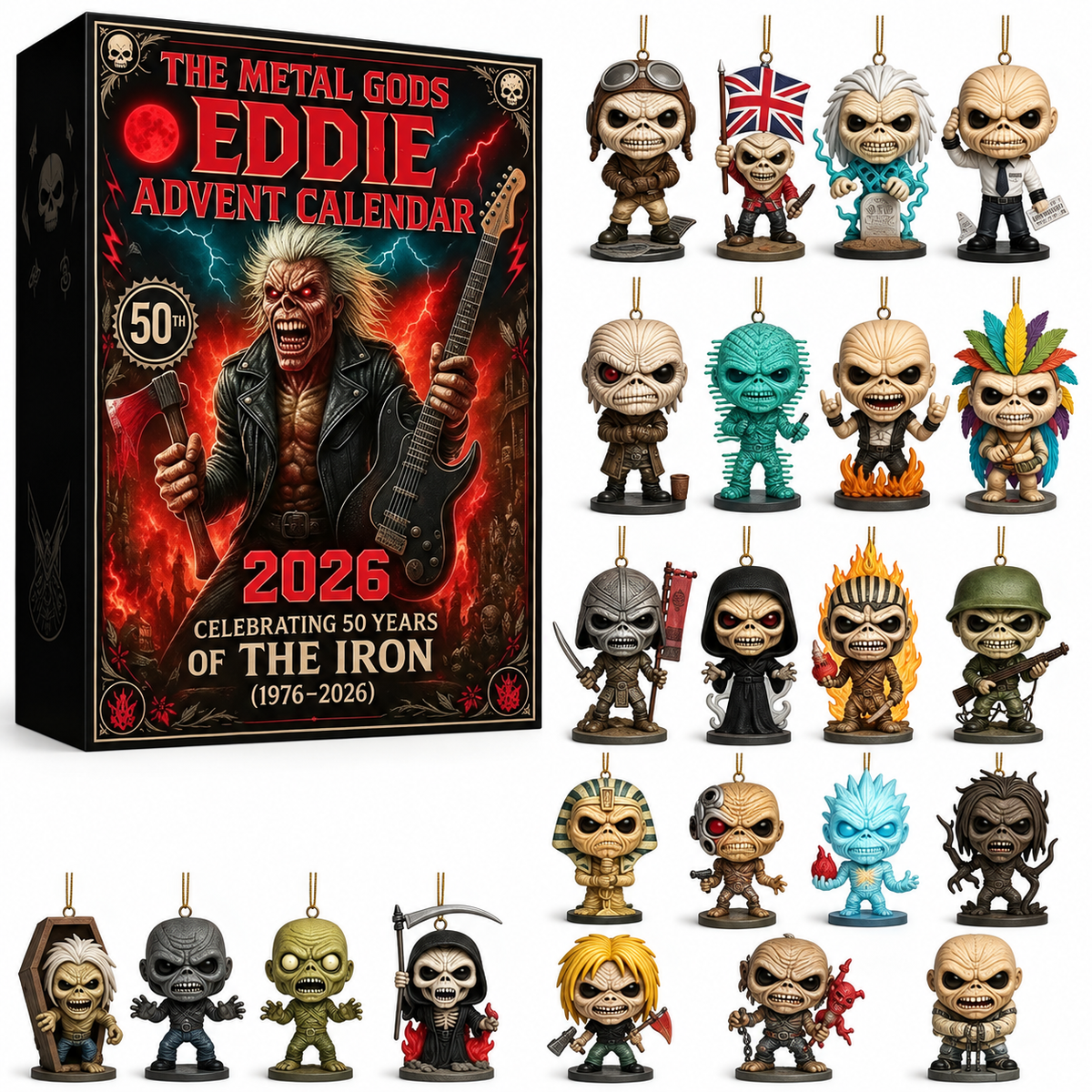 CALENDARIO DELL’AVVENTO - Metal Kiss Eddie