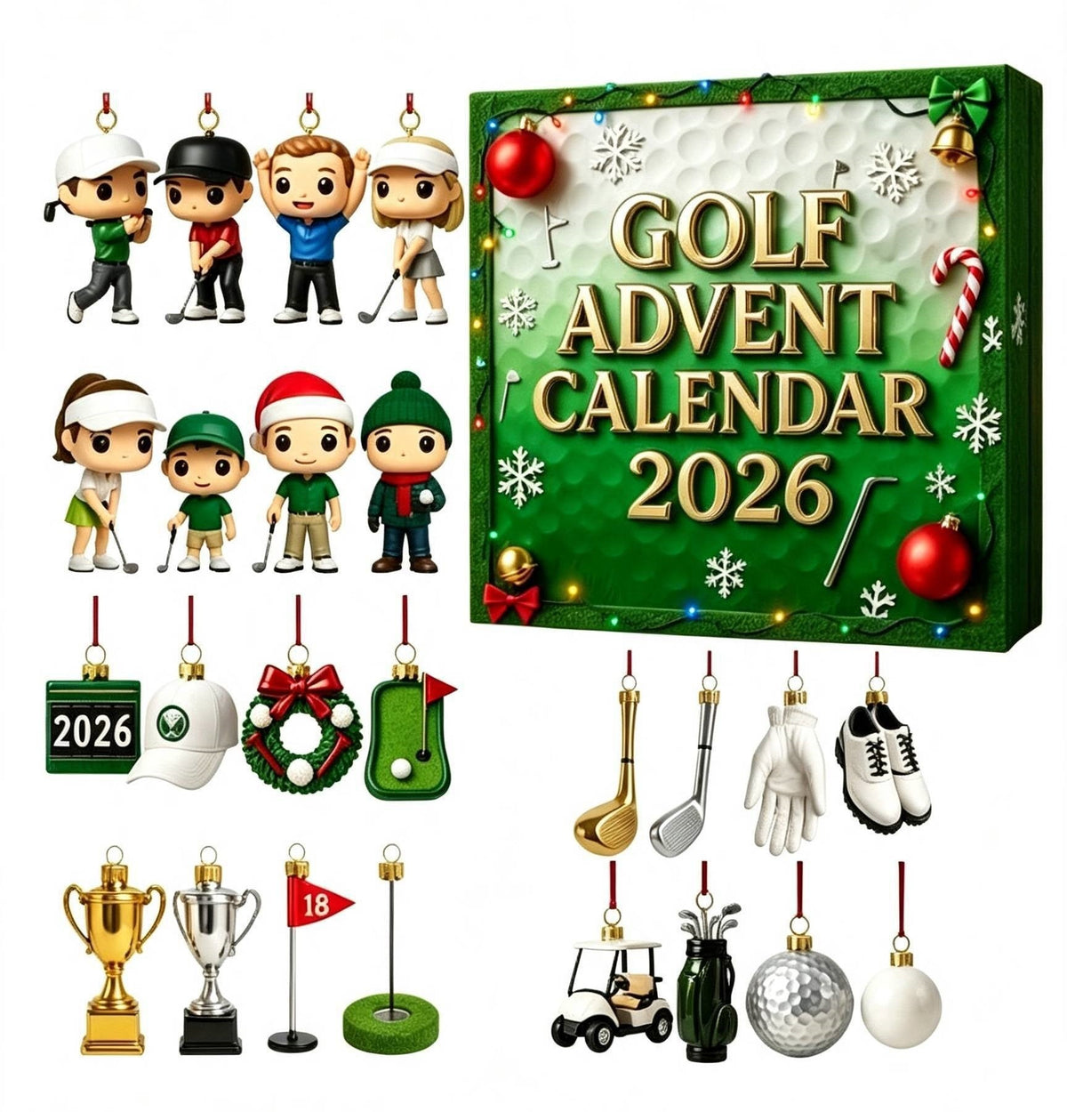 CALENDARIO DELL’AVVENTO – L’UNIVERSO DEL GOLF