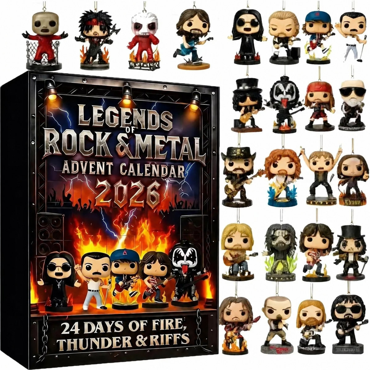 CALENDARIO DELL’AVVENTO - Leggende del rock