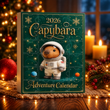 CALENDARIO DELL’AVVENTO – Capibara cosmico