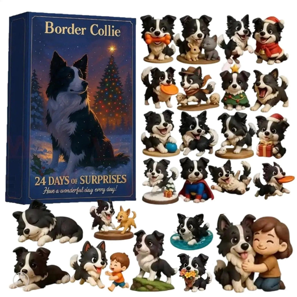 CALENDARIO DELL’AVVENTO - Border Collie