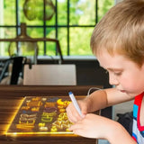 Tavoletta da disegno luminosa LED