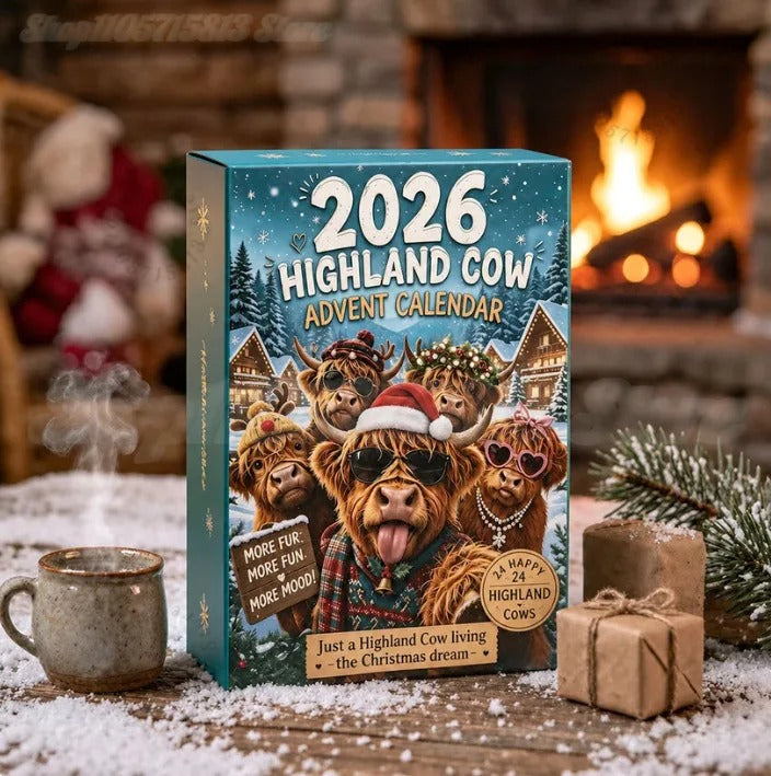 CALENDARIO DELL’AVVENTO – MUCCHE HIGHLAND