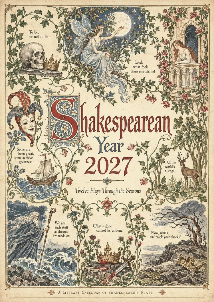 CALENDARIO DA PARETE 2027 – Un anno con Shakespeare