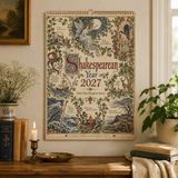 CALENDARIO DA PARETE 2027 – Un anno con Shakespeare