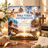 CALENDARIO DA PARETE 2027 – Versetti biblici per ritrovare la forza
