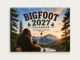 CALENDARIO DA PARETE 2027 – Bigfoot e Sasquatch
