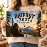 CALENDARIO DA PARETE 2027 – Bigfoot e Sasquatch