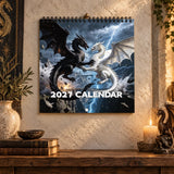 CALENDARIO DA PARETE 2027 – Draghi di un mondo superiore