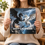 CALENDARIO DA PARETE 2027 – Draghi di un mondo superiore