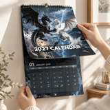 CALENDARIO DA PARETE 2027 – Draghi di un mondo superiore
